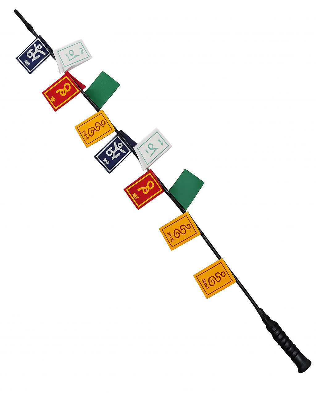 Tibetian Flag Rod - 1 Extra FLAG